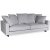 New Lexington 3,5-personers sofa 240 cm med konvolutpuder - offwhite linned