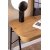 Blueton skrivebord 120 x 60 cm - Vildek/sort