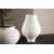 Rellis vase 14 x 24 cm - Hvid