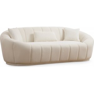 Mitilo 3-personers sofa - Creme