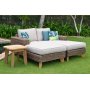 Bahamas loungegruppe 3 - Beige/teaktr