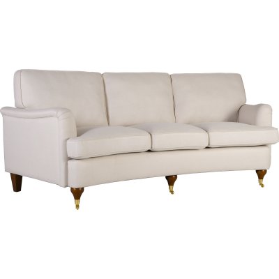 Howard Watford Deluxe 4-sders buet sofa - Sand + Mbelplejest til tekstiler