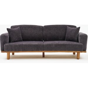 Reims 3-personers sofa - antracit