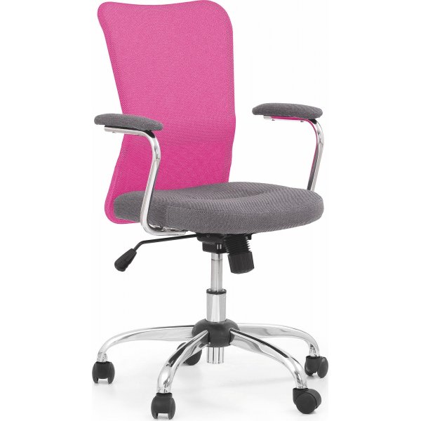 Kontorstol Maximus - Pink & gr