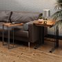 Giga bord 40/42/44x29,5/35/40 cm - Sort