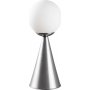 Gondol bordlampe - Slv/hvid