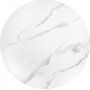 Tribeca sofabord 50 cm - Hvid marmor/guld