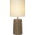 Bodil bordlampe - Brun/beige