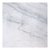 Accent rundt lampebord D50 cm - Hvid marmor / sort understel