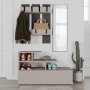 Vesty hallmbler - antracit/lys mokka