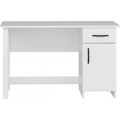 Naturligt skrivebord 120 x 60 cm - Hvid