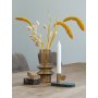 Rafa lysestage - Grn marmor/messing