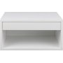 Cholet sengebord 50 x 35 cm - Hvid