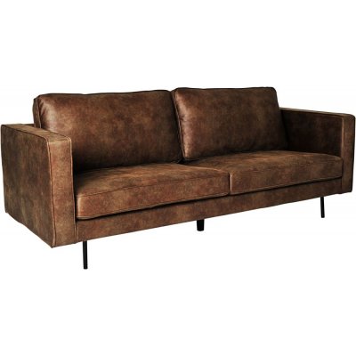 Balbus 3-personers sofa - Mørkebrun
