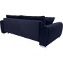 Gaspar 3-personers sovesofa - Bl
