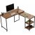 Bera skrivebord 125x54,5 cm - Fyrretr/sort