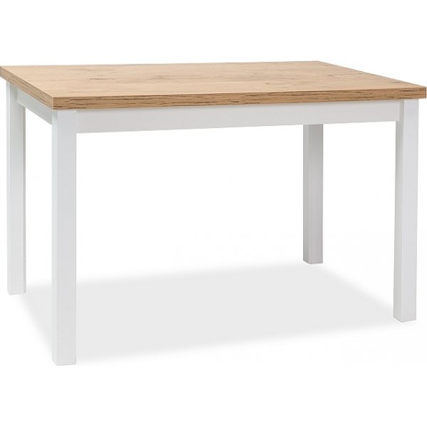 Adam spisebord 120 cm - Lancelot eg/hvid