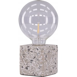 Rilche bordlampe - Hvid