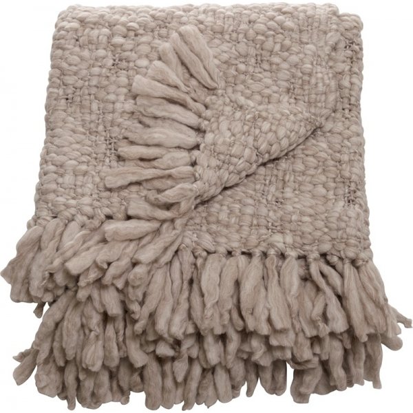 Mette plaid 130 x 170 cm - Sand