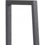 Seaford stigehylde 77x138 cm - Eg/sort