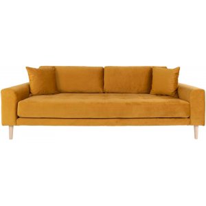 Lido 3-personers sofa - Gul