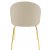 Giovani Velvet stol - Lys beige/messing + Mbelfdder