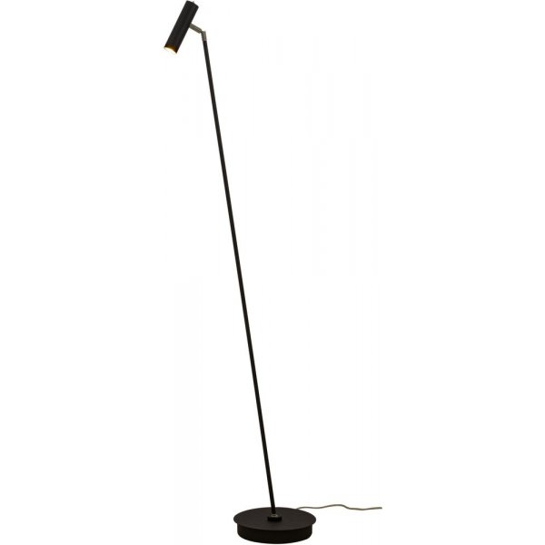 Artic gulvlampe - Sort/stl