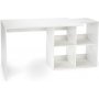 Broz skrivebord 115x77 cm - Hvid