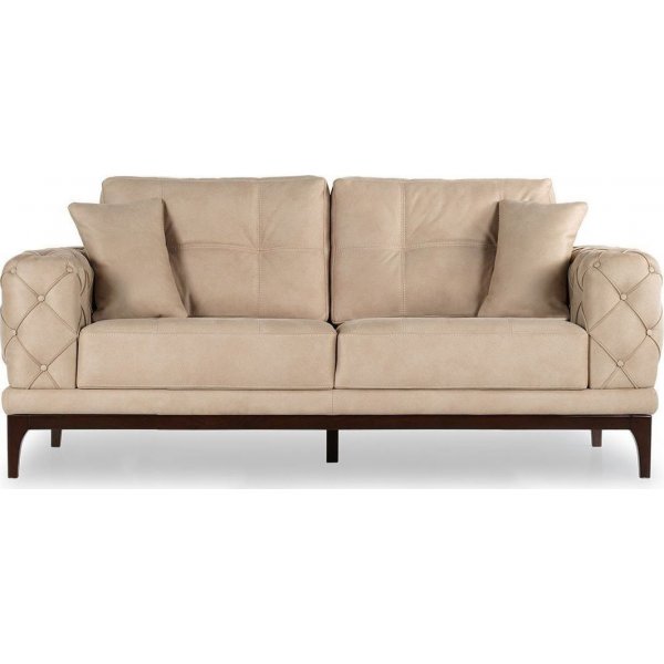 Lale 2-personers sovesofa - Creme