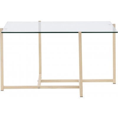 Hybrid sofabord 80 x 80 cm - Whitewash