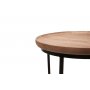 Melissa sofabord st m. 2 stk - Tr/metal
