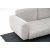 Side 3-personers sofa - Lysegr