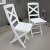 Wilma stol - Hvid + Mbelplejest til tekstiler