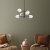 Arve loftslampe 10195 - Sort/antik/hvid