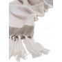 Bondi plaid 130x170 cm - Beige/brun/hvid