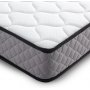 Terapi springmadras 190 x 90 cm - Hvid