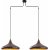 Barek loftslampe 11548 - Sort patina