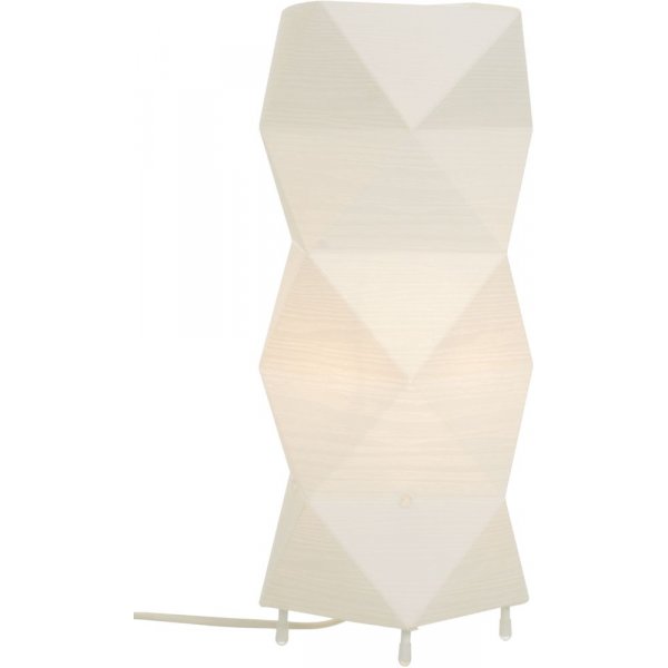 Sammenklappelig bordlampe - Hvid