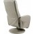 Bibi hvilestol med massage - beige PVC