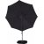 Leeds justerbar parasol 300 cm - Sort