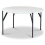 Terrazzo rundt sofabord  80 cm - Bianco Terrazzo & understel AIR