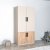 Newra garderobe - Fyrretr/beige