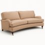 Howard Luxor buet 4-personers sofa - Valgfri farve + Tekstilrensning til mbler