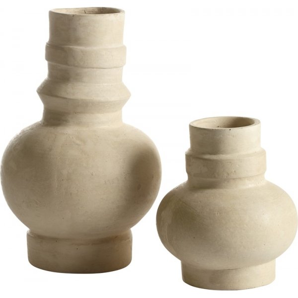 Mimosa vase - Creme
