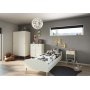 Softline seng 90 x 200 cm - Hvid