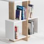 Lagomood skrivebord 120x60 cm - Eg/hvid