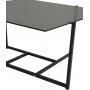 Sofabord Bivo - Sort / Glas