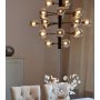 Cosmos loftslampe - Sort/rggr