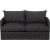 Saga 2-personers sovesofa XL - Mrkegr