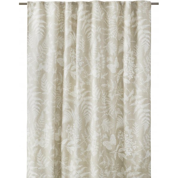 Bregnegardin 2-pak 2 x 135 x 290 cm - Linned